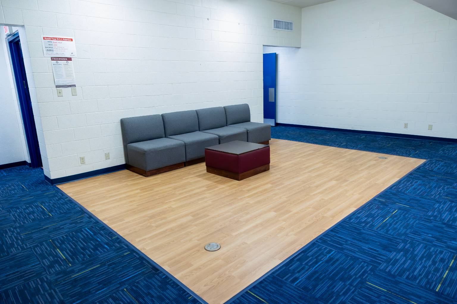 a couch in a room