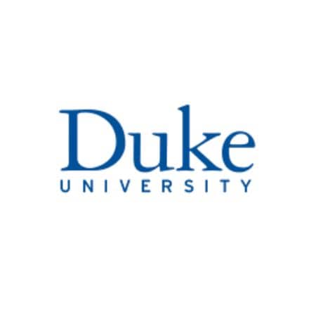 a blue and white logo