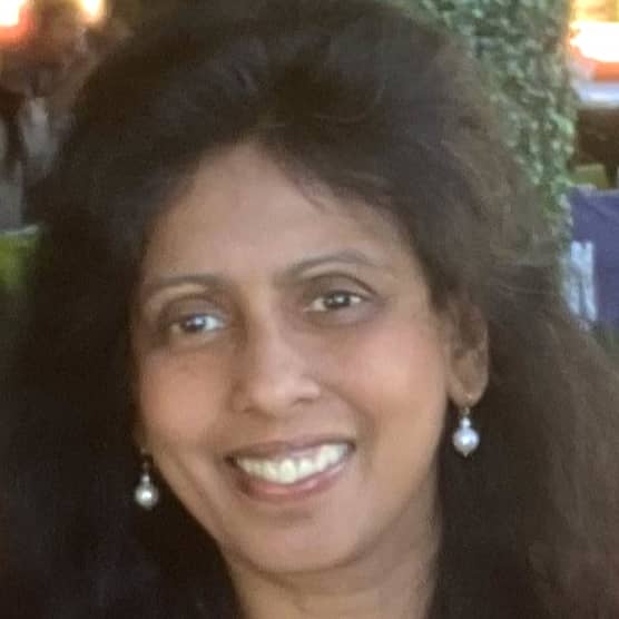 a person smiling for the camera