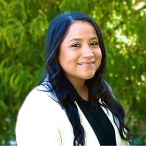 a person smiling at the camera