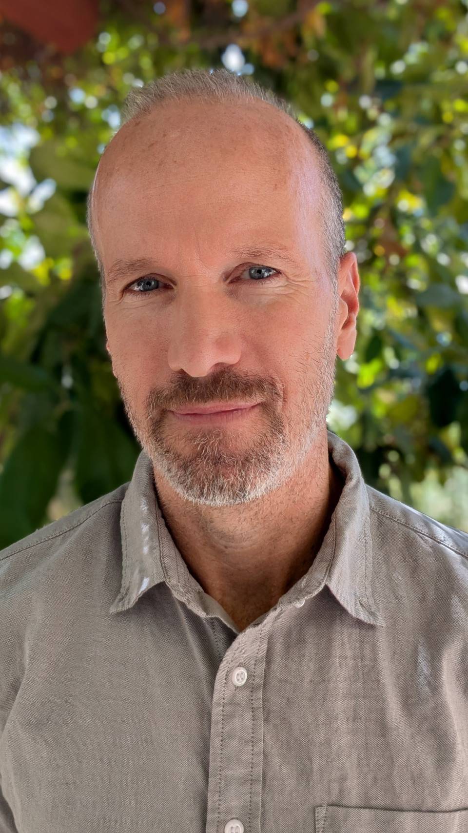 a person with a beard and mustache