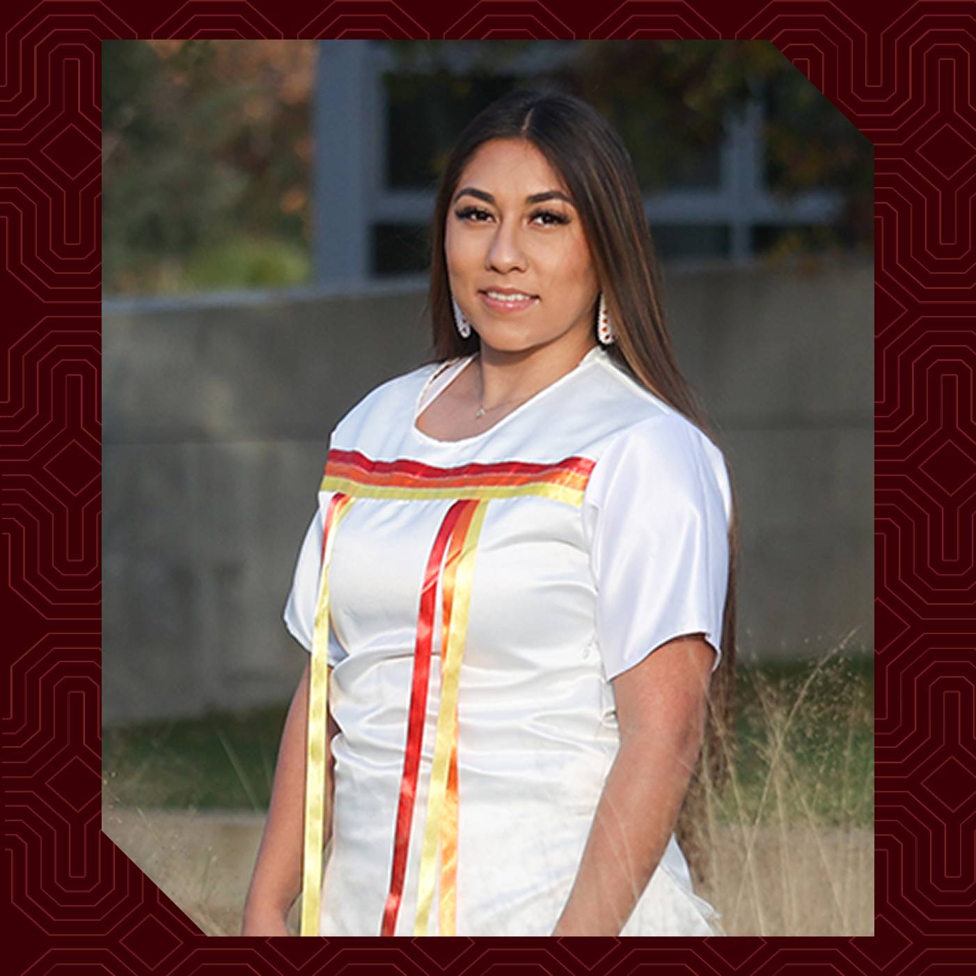 a person in a white dress