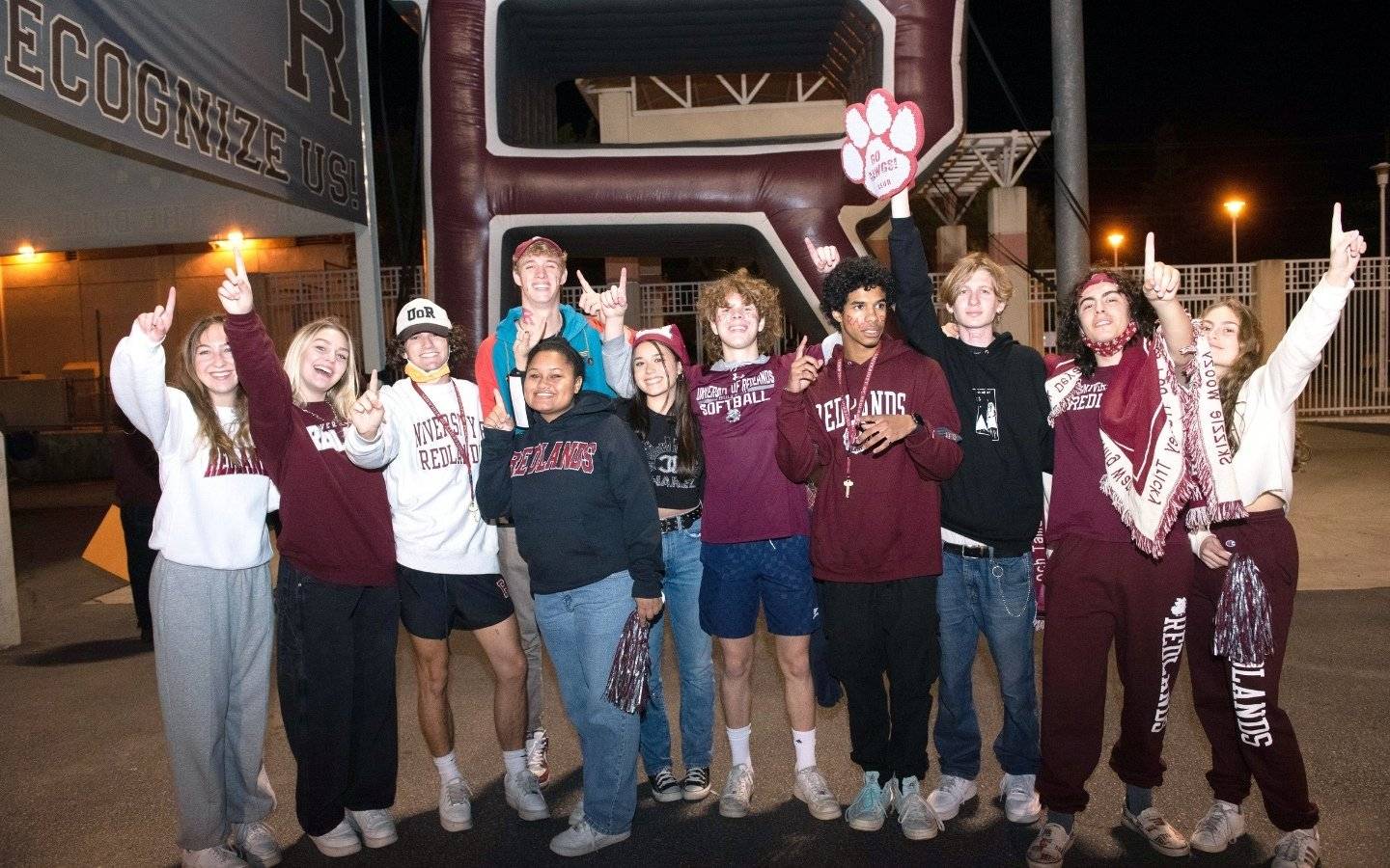 a group of people posing for a photo