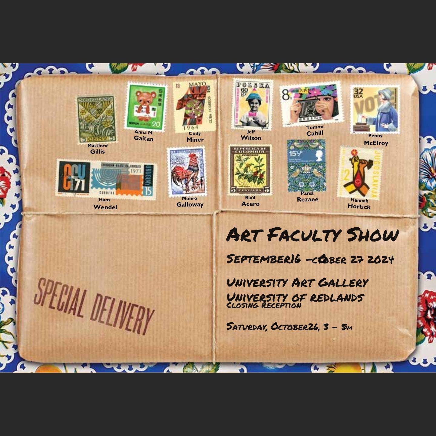 a screen shot of a postcard