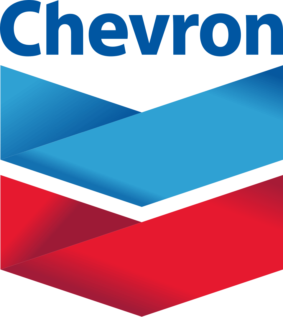 a red and blue logo