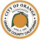 a logo of an orange