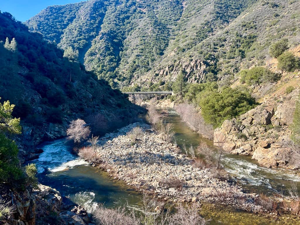 a river running through a valley