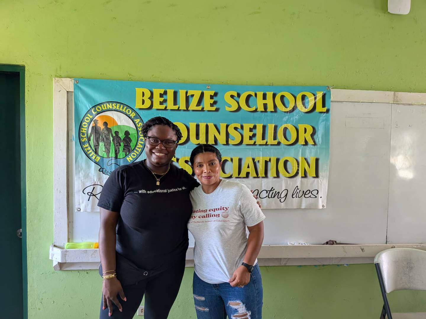 Dreana Holloway in Belize.