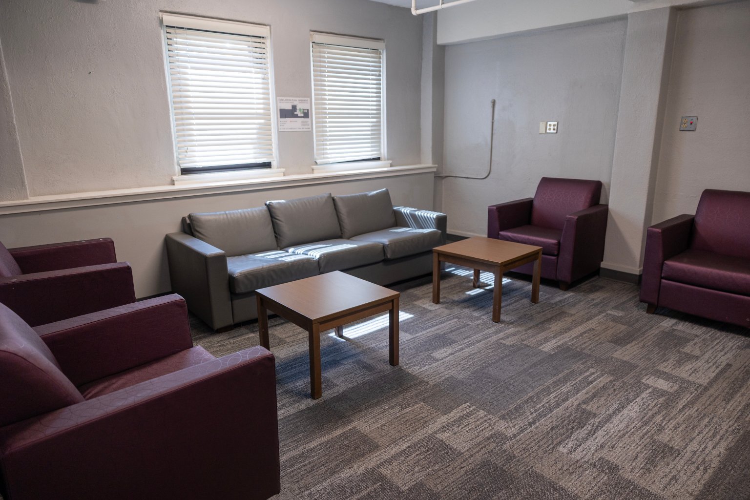 a couches and tables in a room