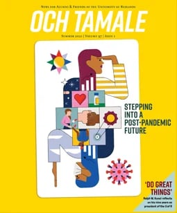 a yellow cover with a woman on a chair