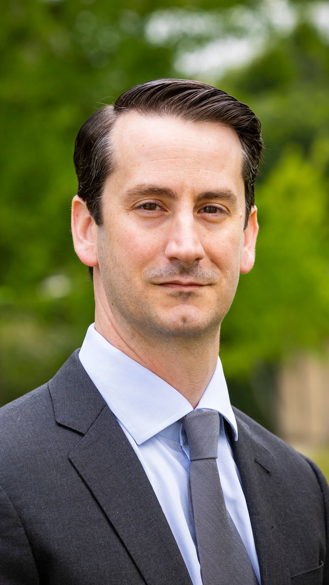 a man in a suit and tie