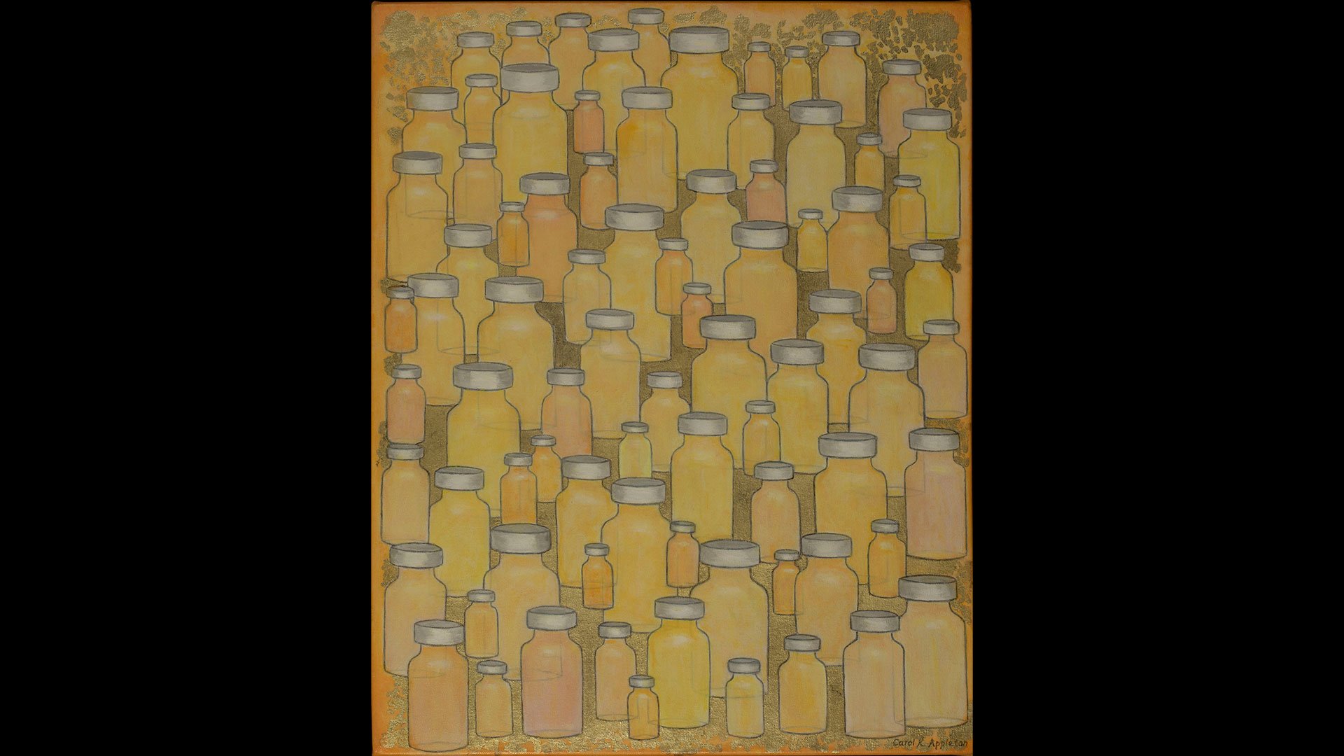 a group of glass jars