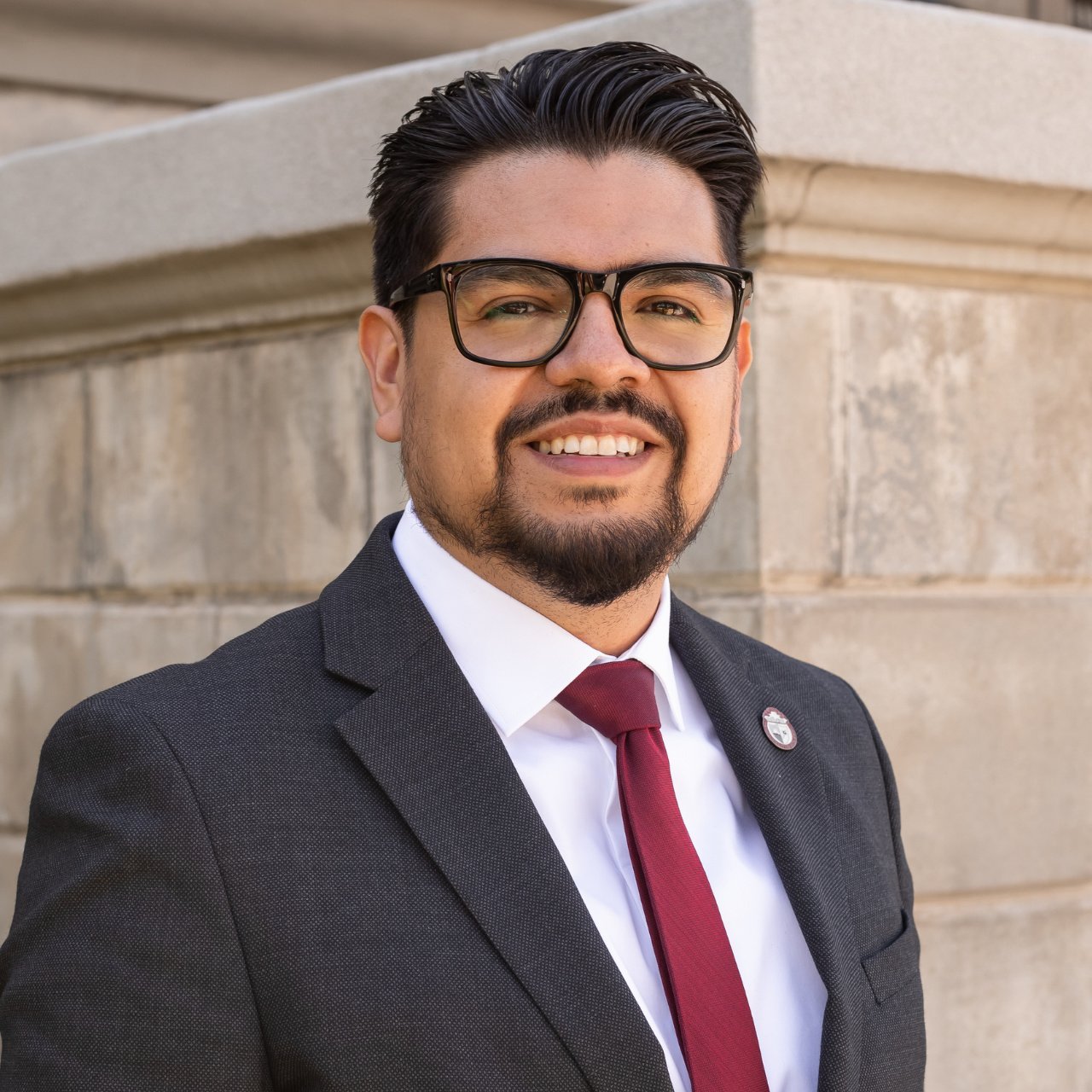 a man in a suit and tie