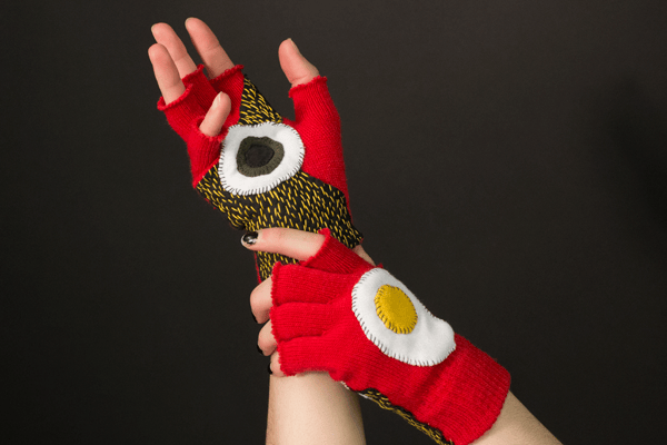 a pair of hands wearing gloves