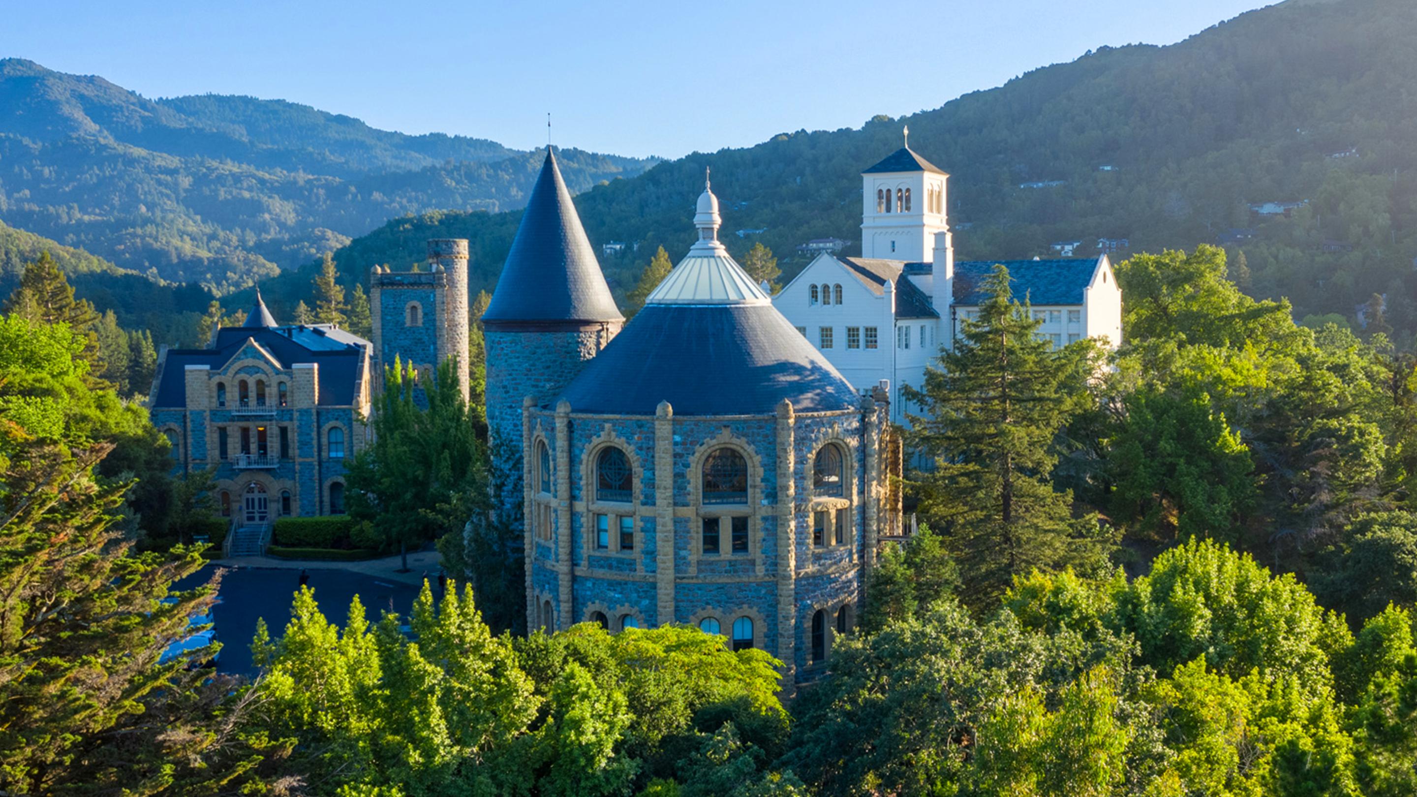 Marin campus aerial photo in San Francisco.