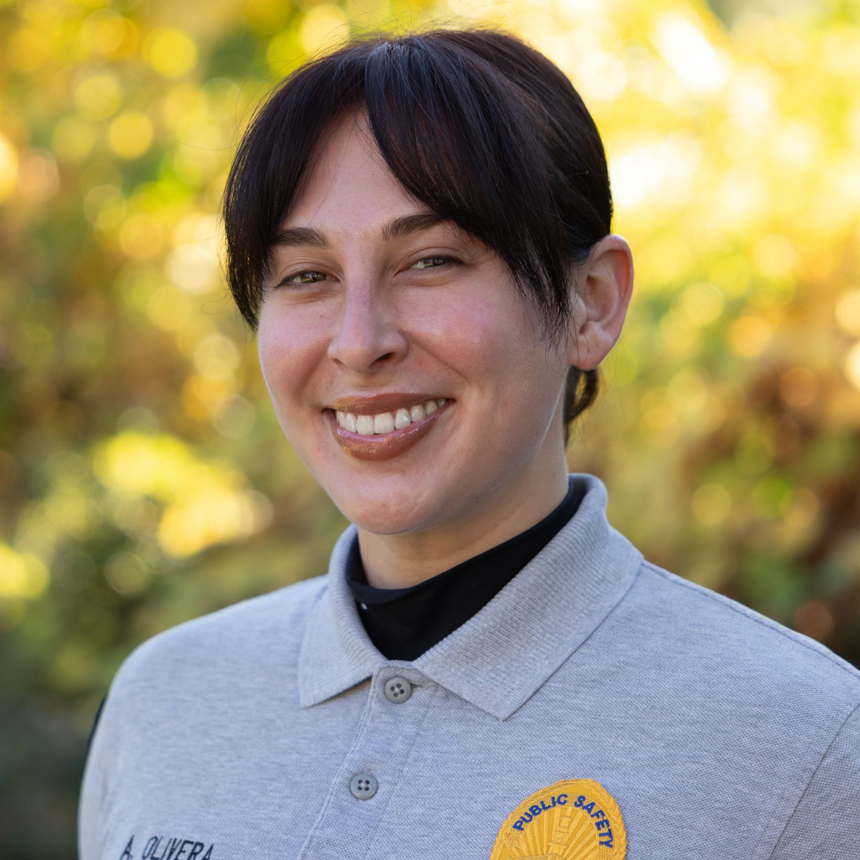 a woman smiling for a picture