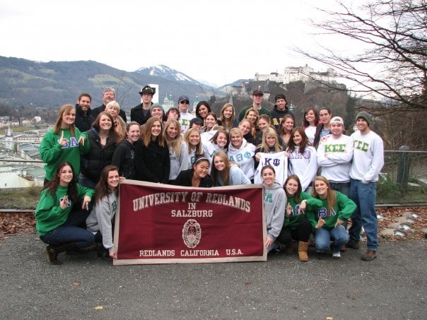 a group of people posing for a photo
