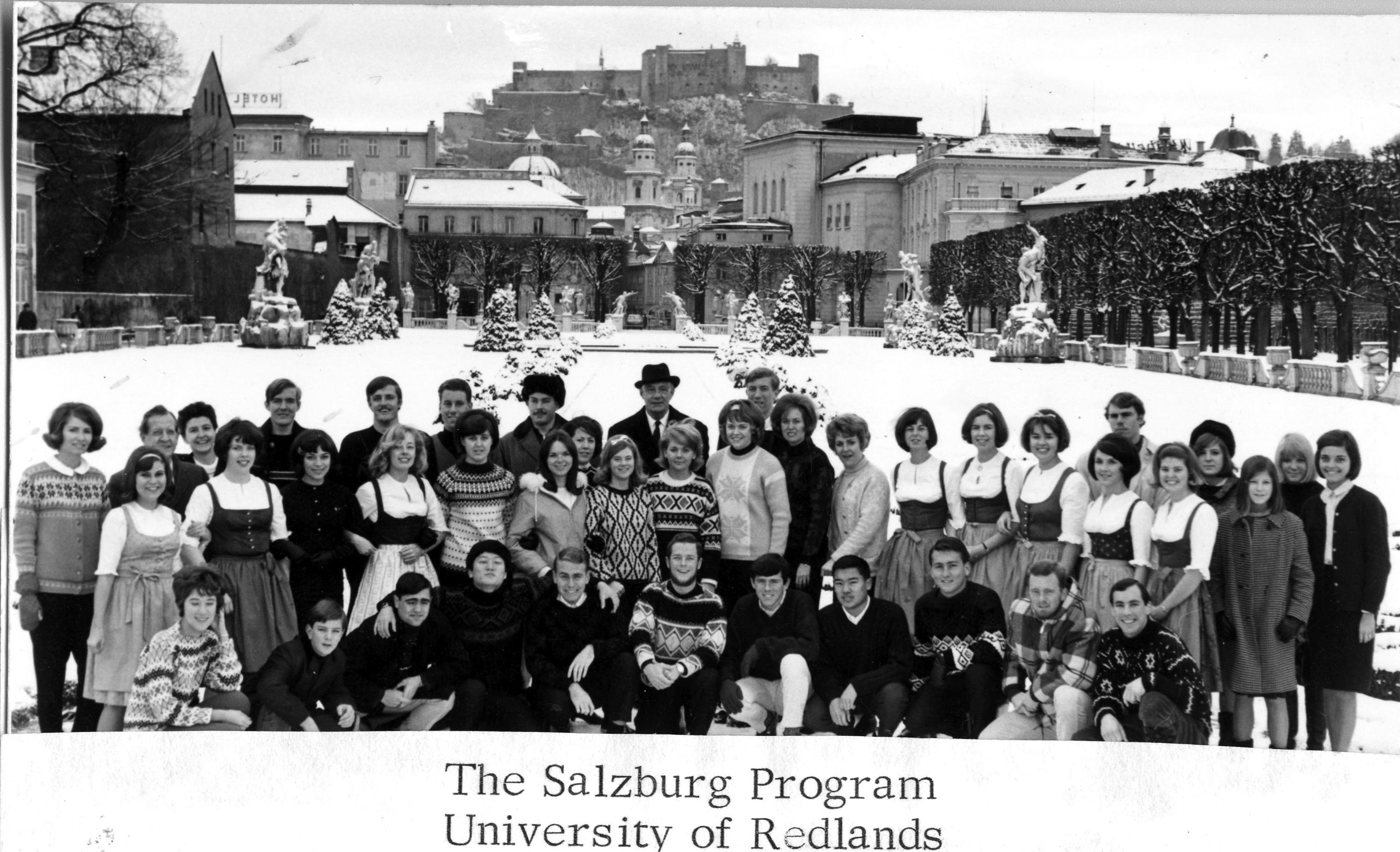 a group of people posing for a photo