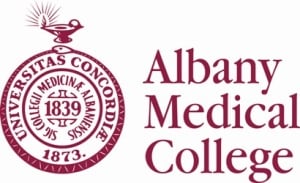 a logo for a medical college