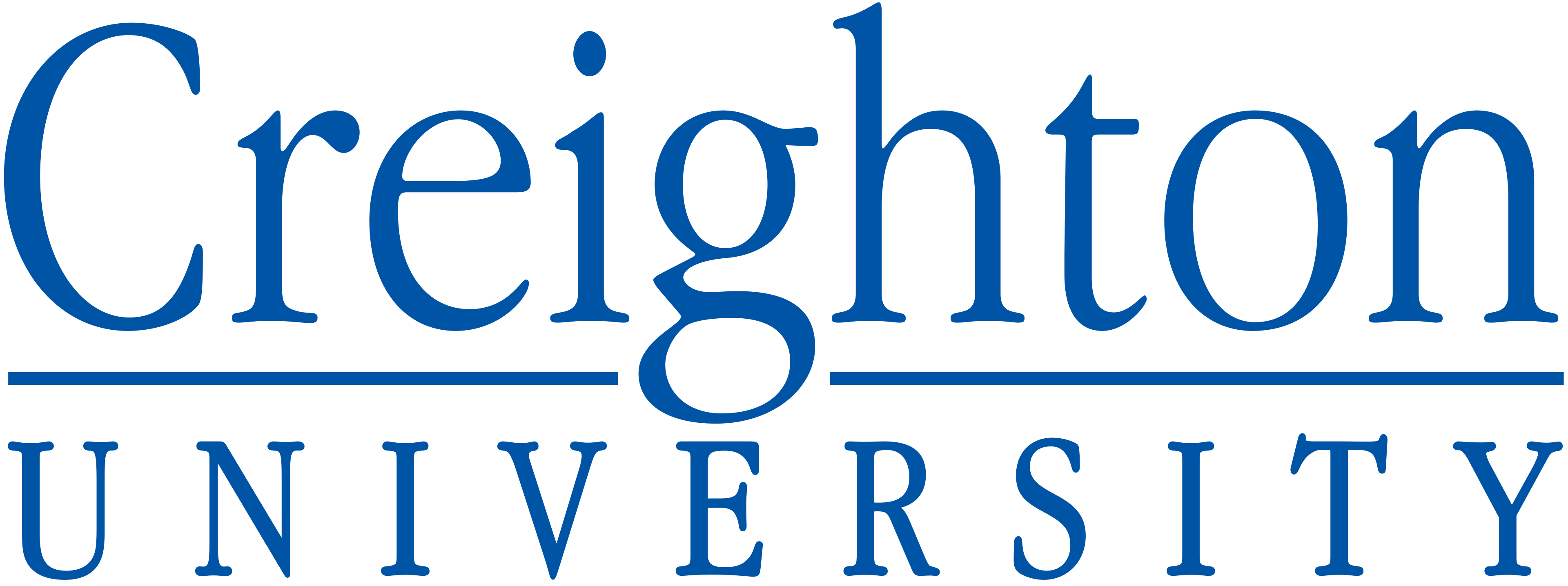 a blue text on a black background