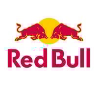 red bull logo with yellow sun