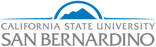 a logo with a mountain in the background