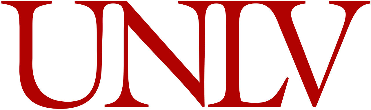 a red letter on a black background