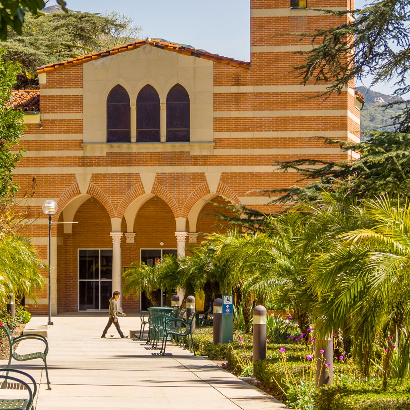 Mutiple media - Woodbury library and quad