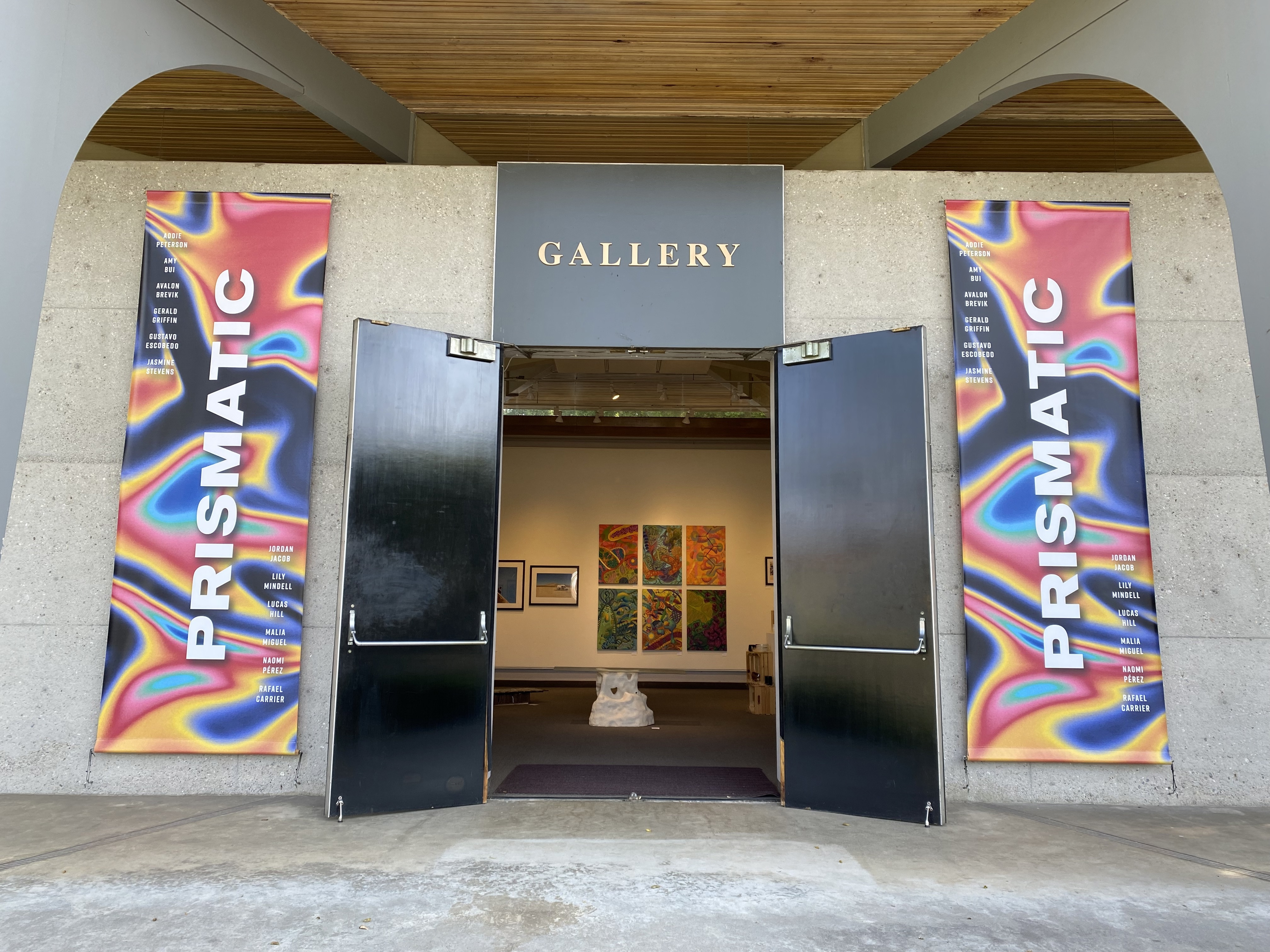 Prismatic Gallery Entrace