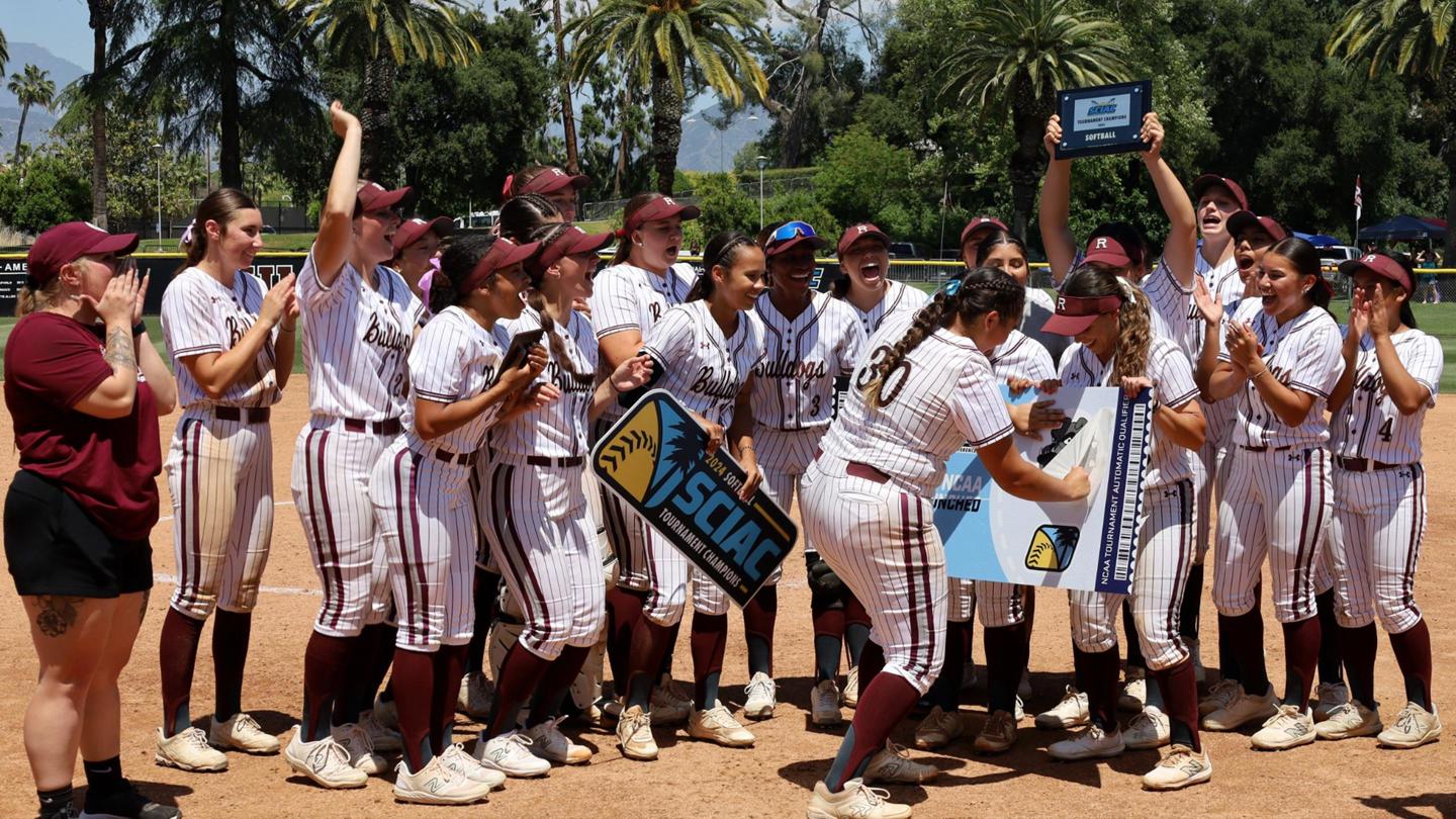 Media masthead - UofR Women's Softball team