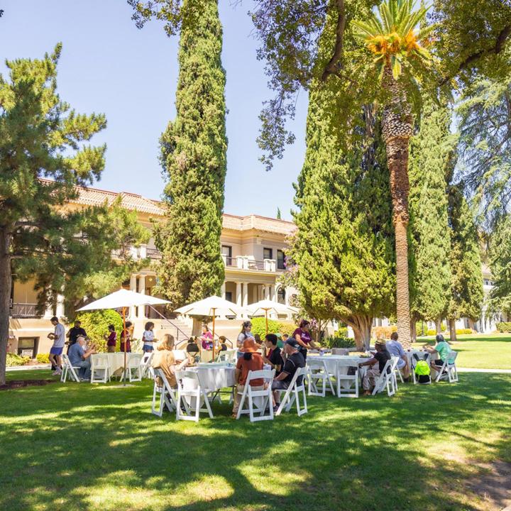 Event taking place at the Johnston Center at the University of Redlands main campus.