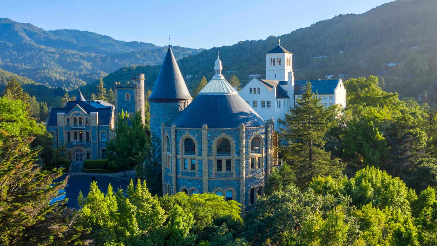 Marin campus aerial photo in San Francisco.