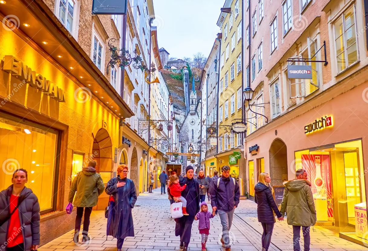 Downtown Salzburg