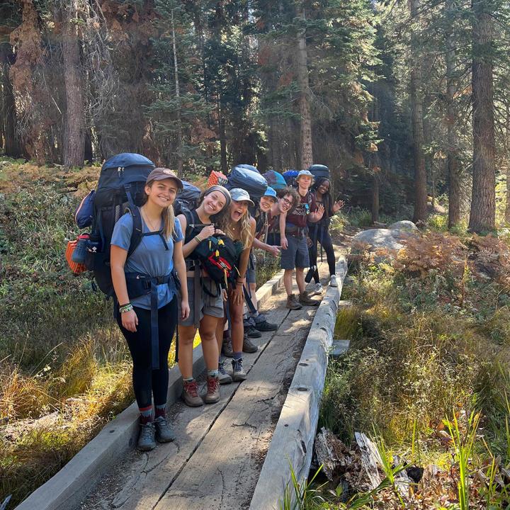 Mutiple media - OP backpacking trip